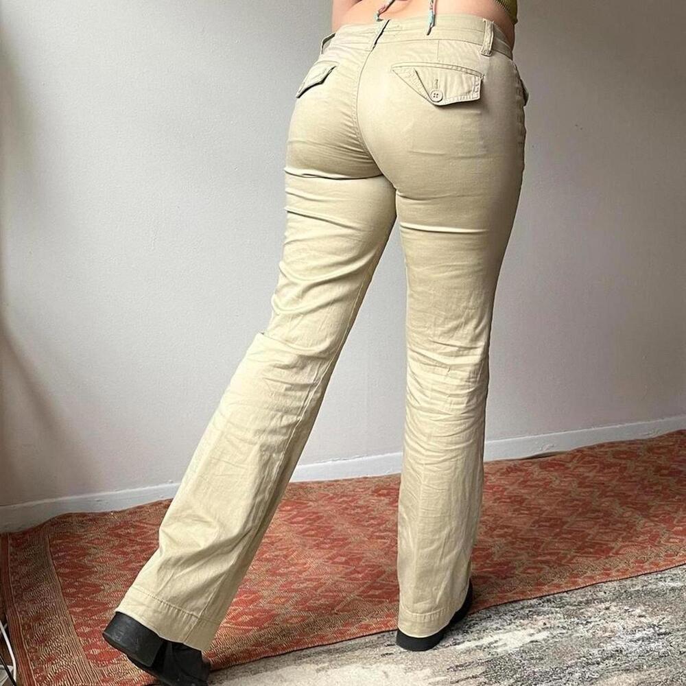 Gorgeous 90s flare cargo style trousers - Picture 4 of 6